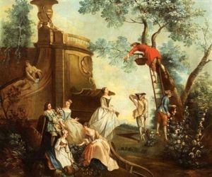 La Partie De Campagne by Nicolas Lancret