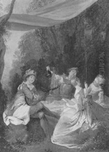 Das Konzert by Nicolas Lancret