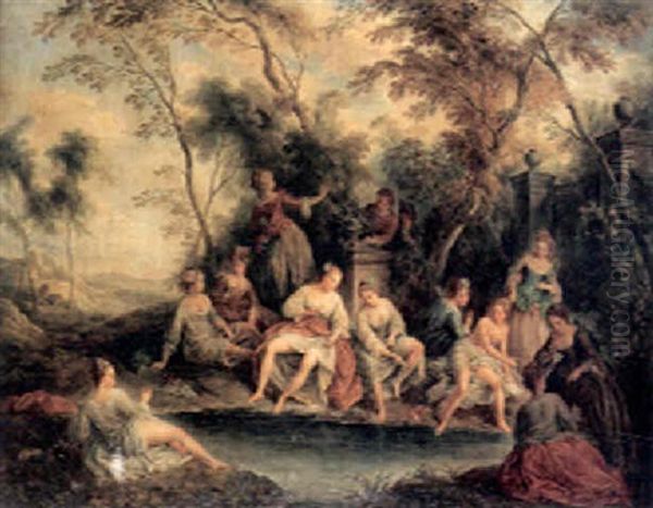 Les Baigneuses - view 1