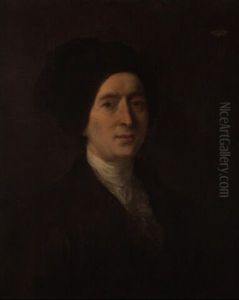 Portrait De Pierre Mangot, Seigneur D'orgeres, De Dreville Et De Dausay by Nicolas Lancret