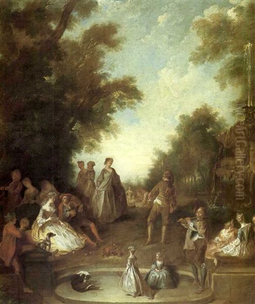 A Dance Between Two Fountains - view 1