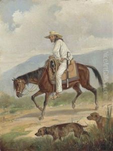 An Estate Manager Riding Out, Cuba by Victor Patricio Landaluze