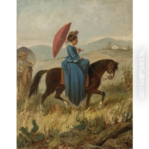 Tipos Populares - Dama A Caballo - view 1