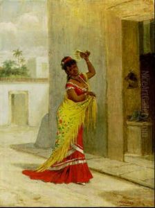 Mulata by Victor Patricio Landaluze