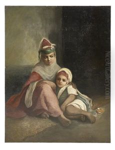 Les Femmes Algeriennes by Charles Zacharie Landelle