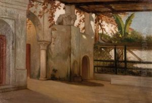 Ruelle by Charles Zacharie Landelle