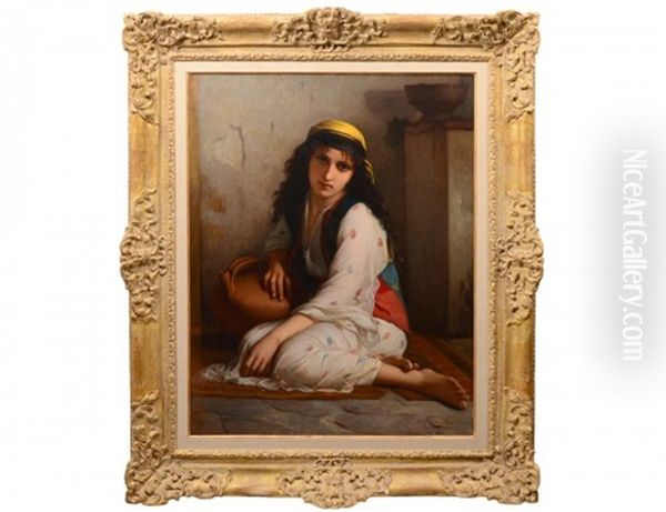 Seated Maiden - view 1