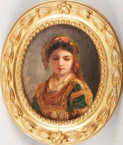 Jeune Marocaine Aux Bijoux