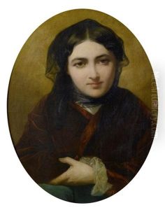 Portrait Einer Jungen Dame Portrait Einer Jungen Dame