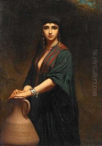 Orientalin by Charles Zacharie Landelle