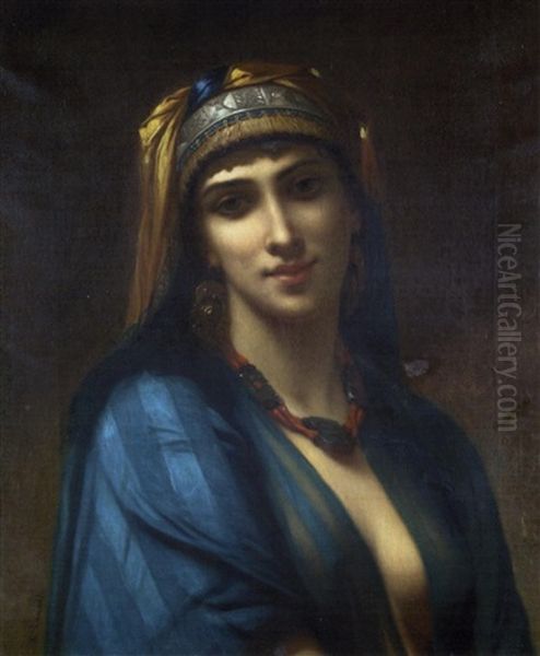 Belle Orientale En Bleu - view 1