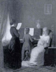 Drei Musizierende Frauen Drei Musizierende Frauen