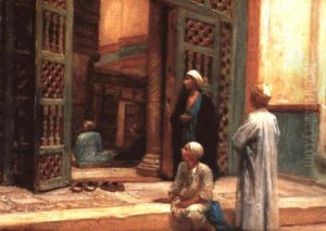La Mosquee Au Caire by Charles Zacharie Landelle