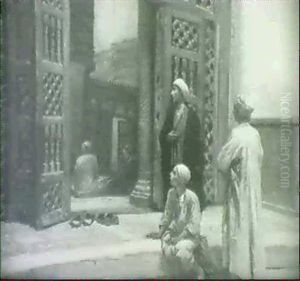 Mosquee Au Caire by Charles Zacharie Landelle