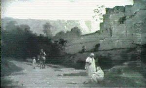 Tlemcen, La Conversation Aux Abords Des Remparts