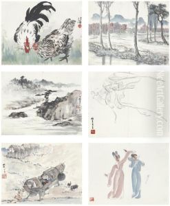Various Subjects by Xu Beihong