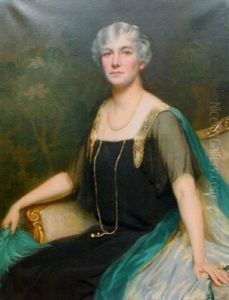 Portrait Of Lady Hewart, Wife Of The Right Honorable Viscount Gordon Hewart Of Bury