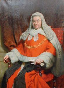 Portrait Of Lord Chief Justice Of England, The Right Honourable Viscount Gordon Hewart Of Bury