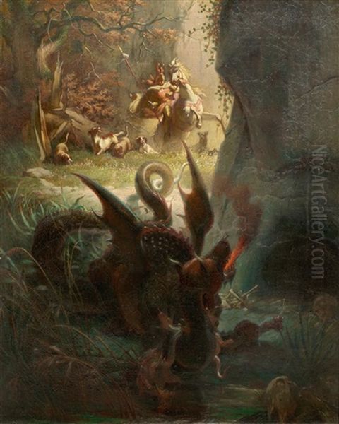 Saint George And The Dragon - view 1