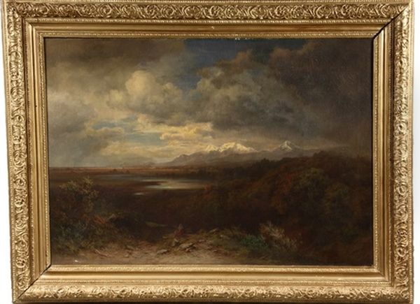 The Valley Of Mexico: View On Lake Texcoco; The Modern City Of Mexico In The Distance - view 1