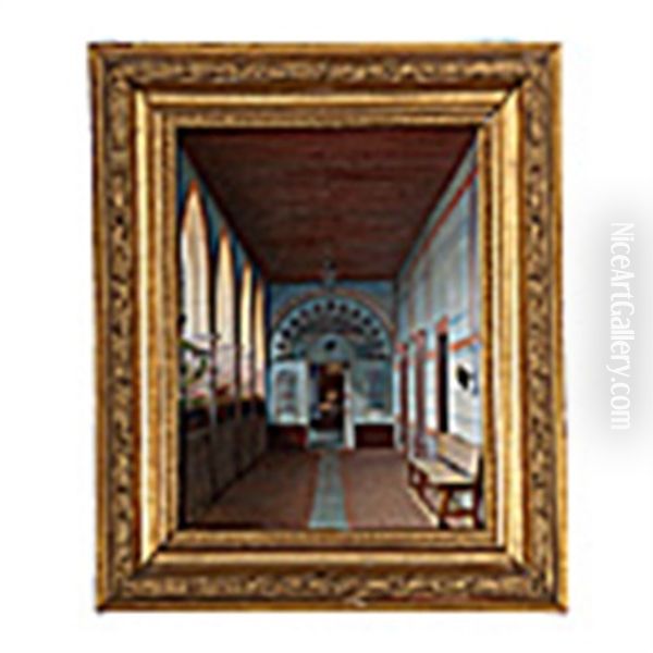 Sunlit Corridor, Guanajuato - view 1