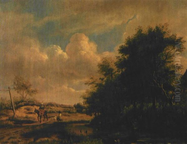 Paisaje Con Rio - view 1