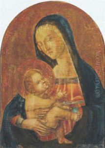 The Madonna And Child by Neroccio di (Neroccio da Siena) Landi
