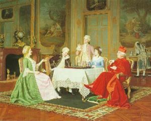 The Game Of Chess by Andrea Landini