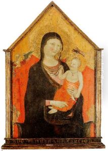 Madonna And Child by Jacopo (del Casentino) Landini