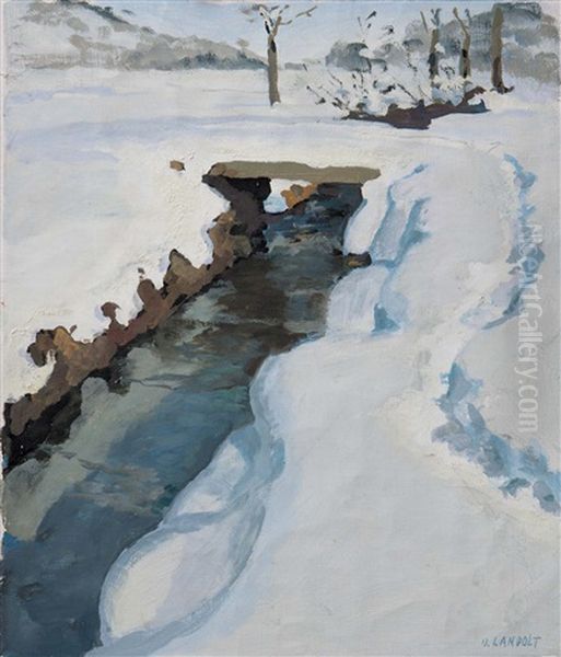 Luzern - Wurzenbach Im Schnee - view 1