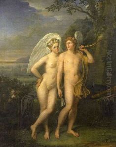 Psyche Et L'amour by Charles Paul Landon