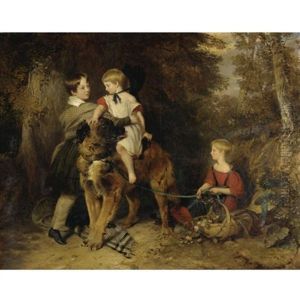 Portrait Of The Children Of Rev. Edward Coleridge Of Eton College