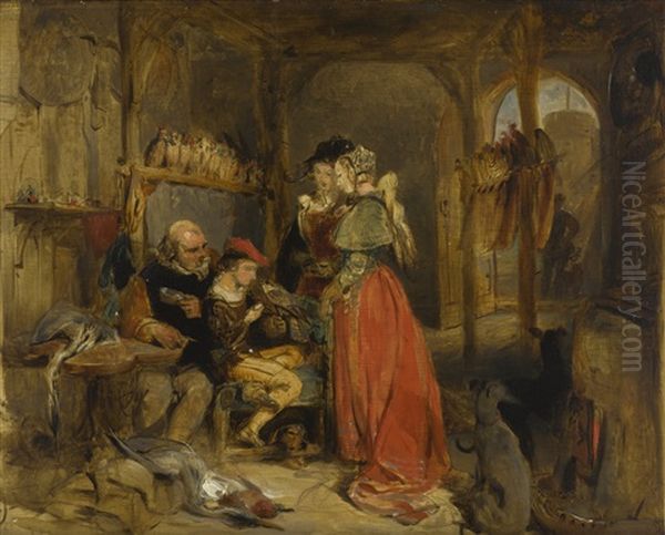 A Visit To The Falconer's - view 1