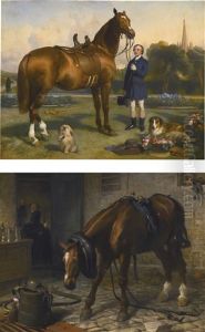 Prosperity; Adversity (2 Works) by Sir Edwin Henry Landseer