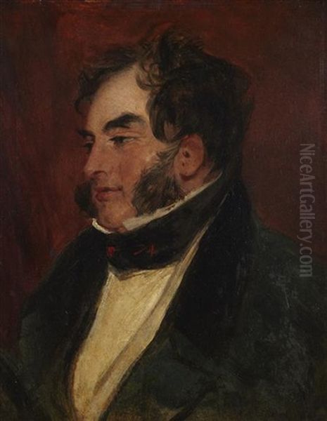 Head And Shoulder Portrait Of Lord Melbourne - view 1