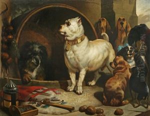 Alexander And Diogenes by Sir Edwin Henry Landseer