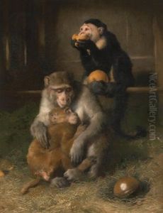 Doctor's Visit To Poor Relations At The Zoological Gardens