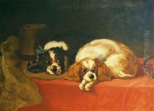 King Charles Spaniels, The Cavalier's Pets (by Norris Fowler Willatt) by Sir Edwin Henry Landseer
