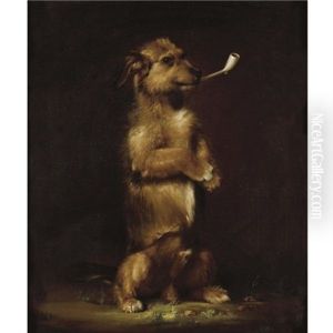 Standing To Attention by Sir Edwin Henry Landseer