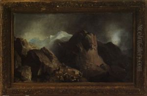 The Deer Pass by Sir Edwin Henry Landseer