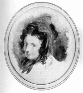 A Head Study For "harvest In The Highlands" by Sir Edwin Henry Landseer