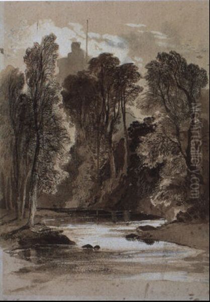 Doune Castle From The Ardoch Water - view 1