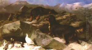 The Ptarmigan Hill by Sir Edwin Henry Landseer