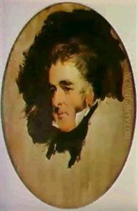 Portrait Of William Lamb, 2nd Viscount Melbourne (1779-1848) by Sir Edwin Henry Landseer