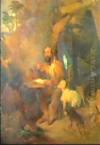 Robinson Crusoe by Sir Edwin Henry Landseer