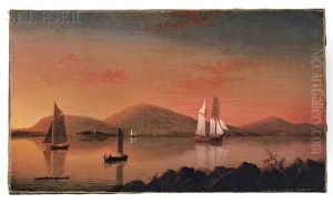 Camden Mts. From The Graves by Fitz Henry Lane