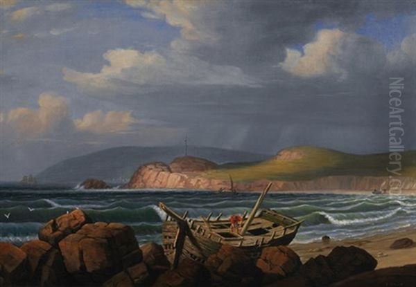 A Wreck On The Coast Of New England - view 1