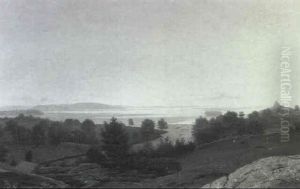 Marshes, Annisuqam, Mass. by Fitz Henry Lane