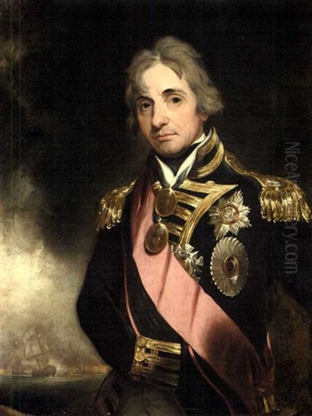 Portrait Of Admiral Horatio, First Viscount Nelson - view 1