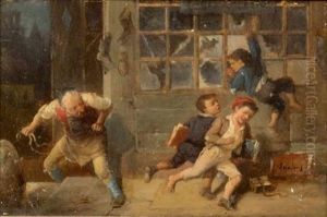 Vilains Garnements by Francois-Louis Lanfant